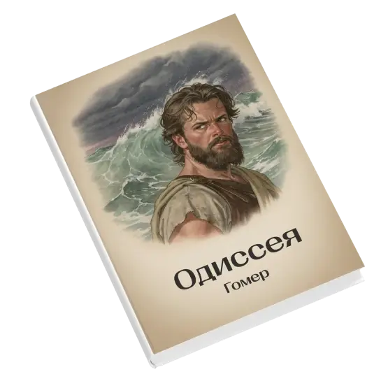 «Одиссея» Гомера: Обложка книги «Одиссея» Гомера — читаем и разбираем в литературном клубе Синхронизации