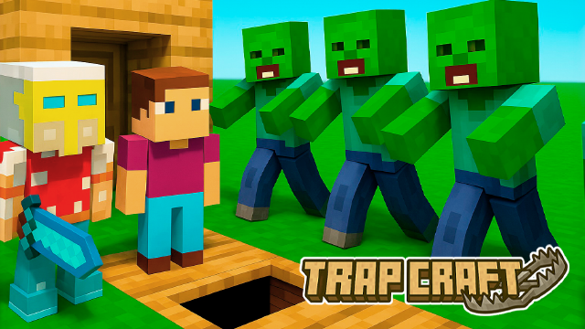 Cover of Trap Craft Noob vs. Cheater