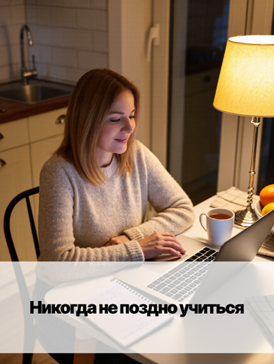 «Обучение после 40: зачем и как учиться?»
