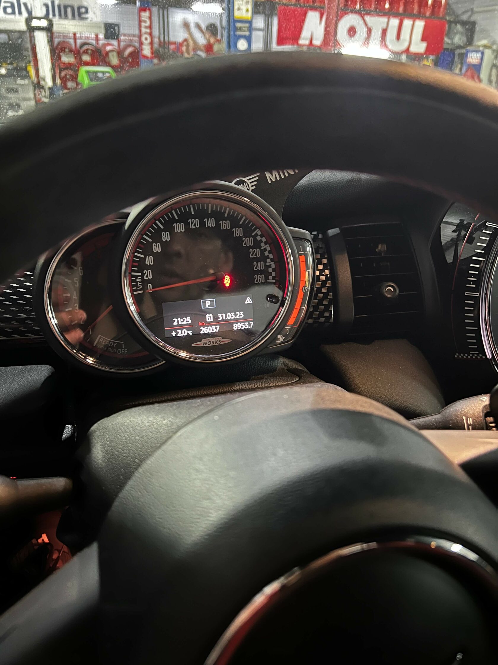 Фиксация пробега Mini JCW