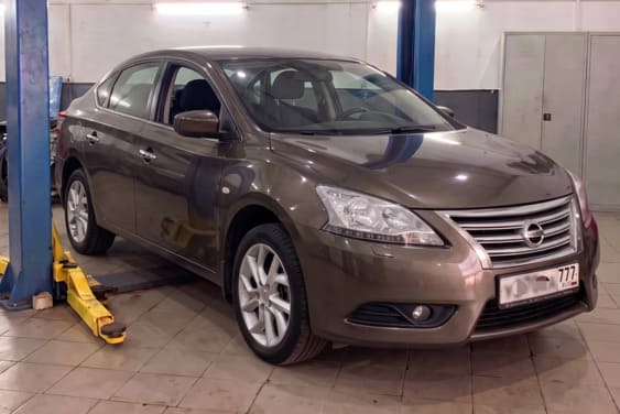 Nissan Sentra B17 в техцентре