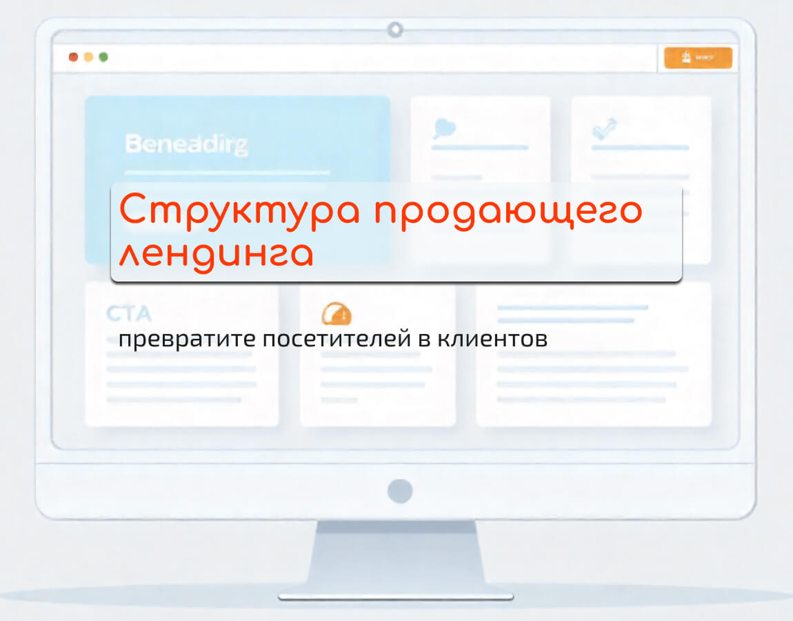 Структура продающего лендинга