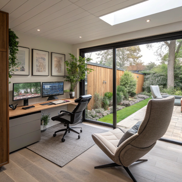 Дом для удаленной работы в 2025: планировка, технологии и эргономика | Divid-stroy