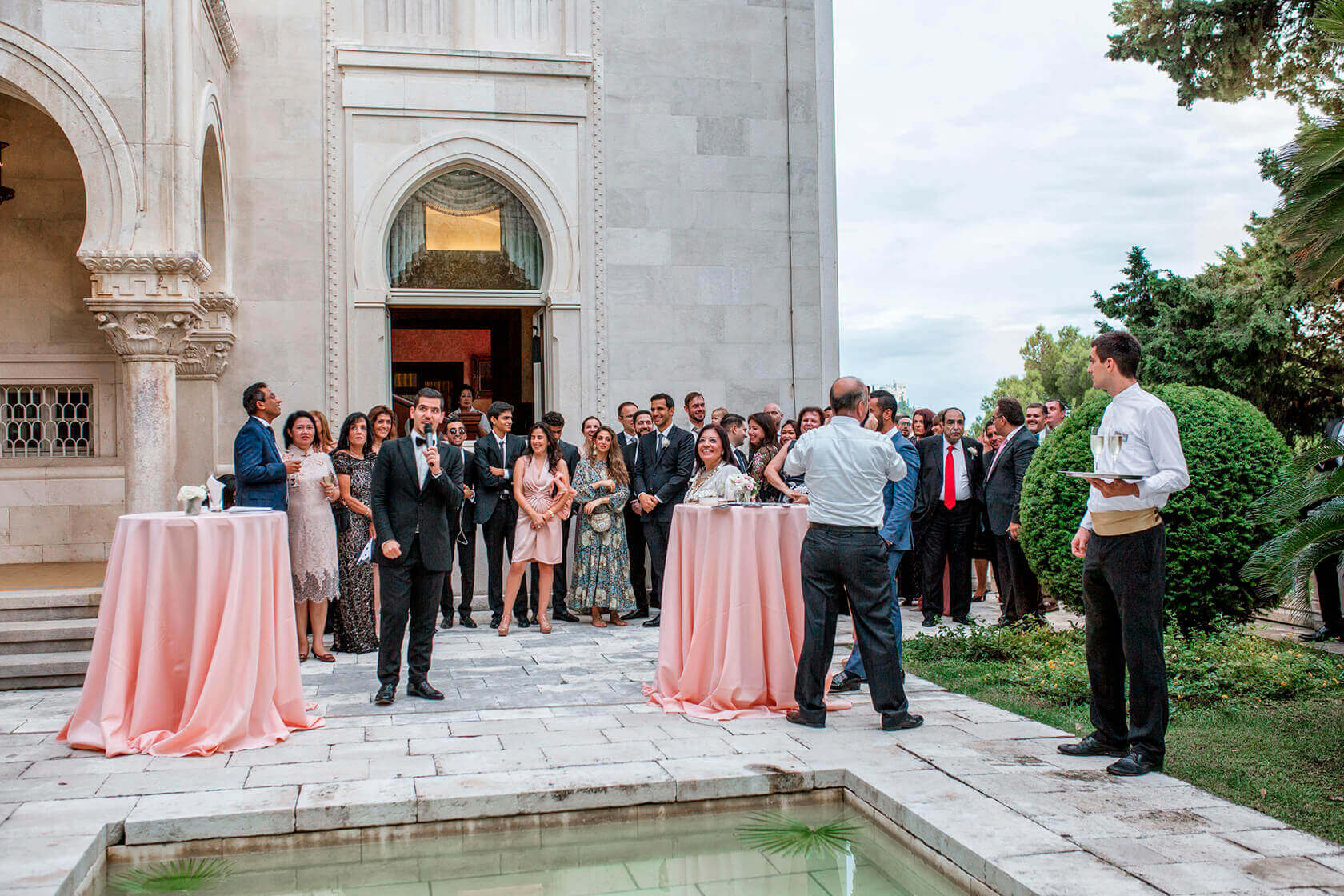 Свадьба на вилле в Хорватии на английском языке