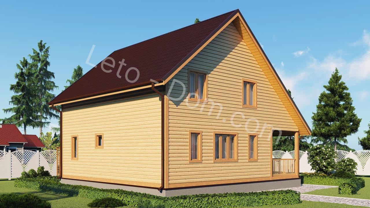 дом из бруса