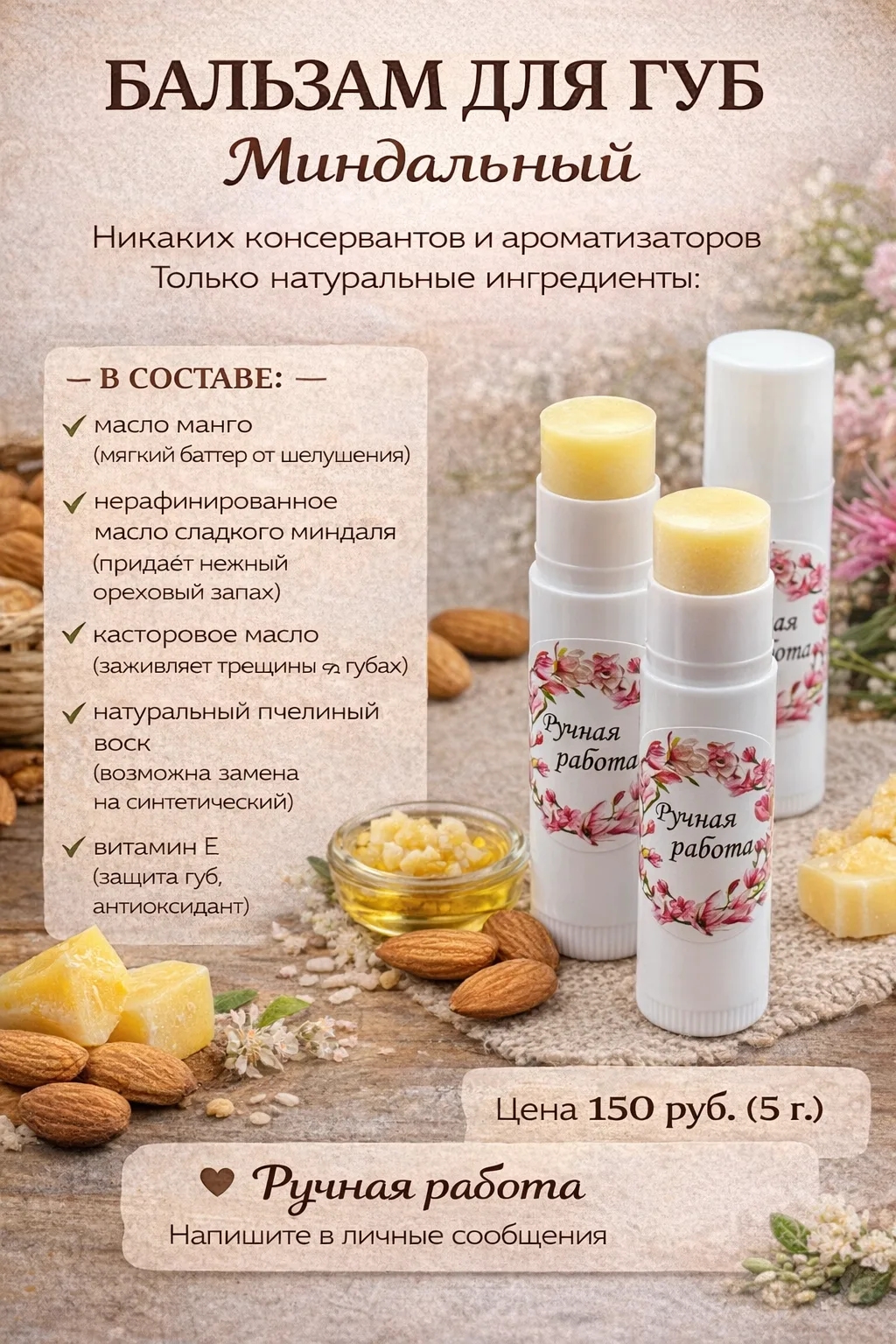 Бальзам для губ