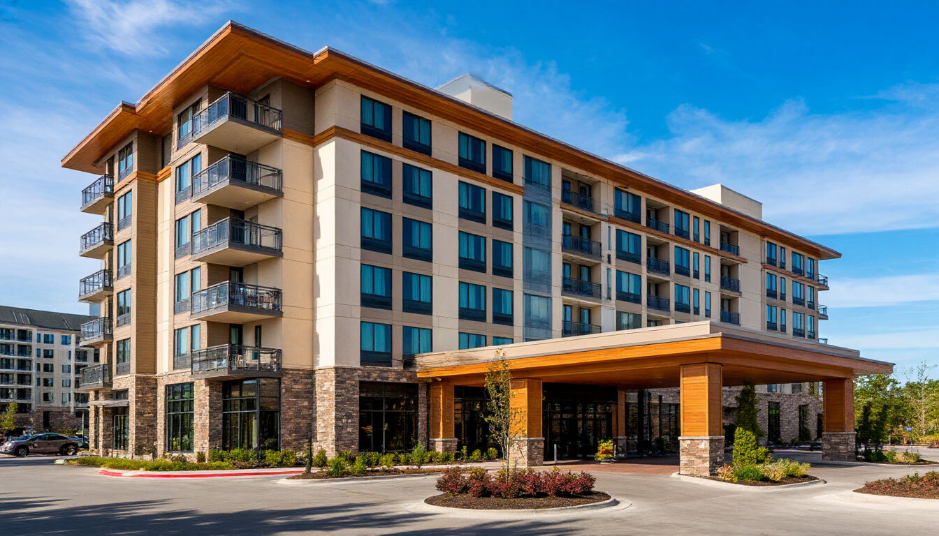 Строительство гостиниц ключ