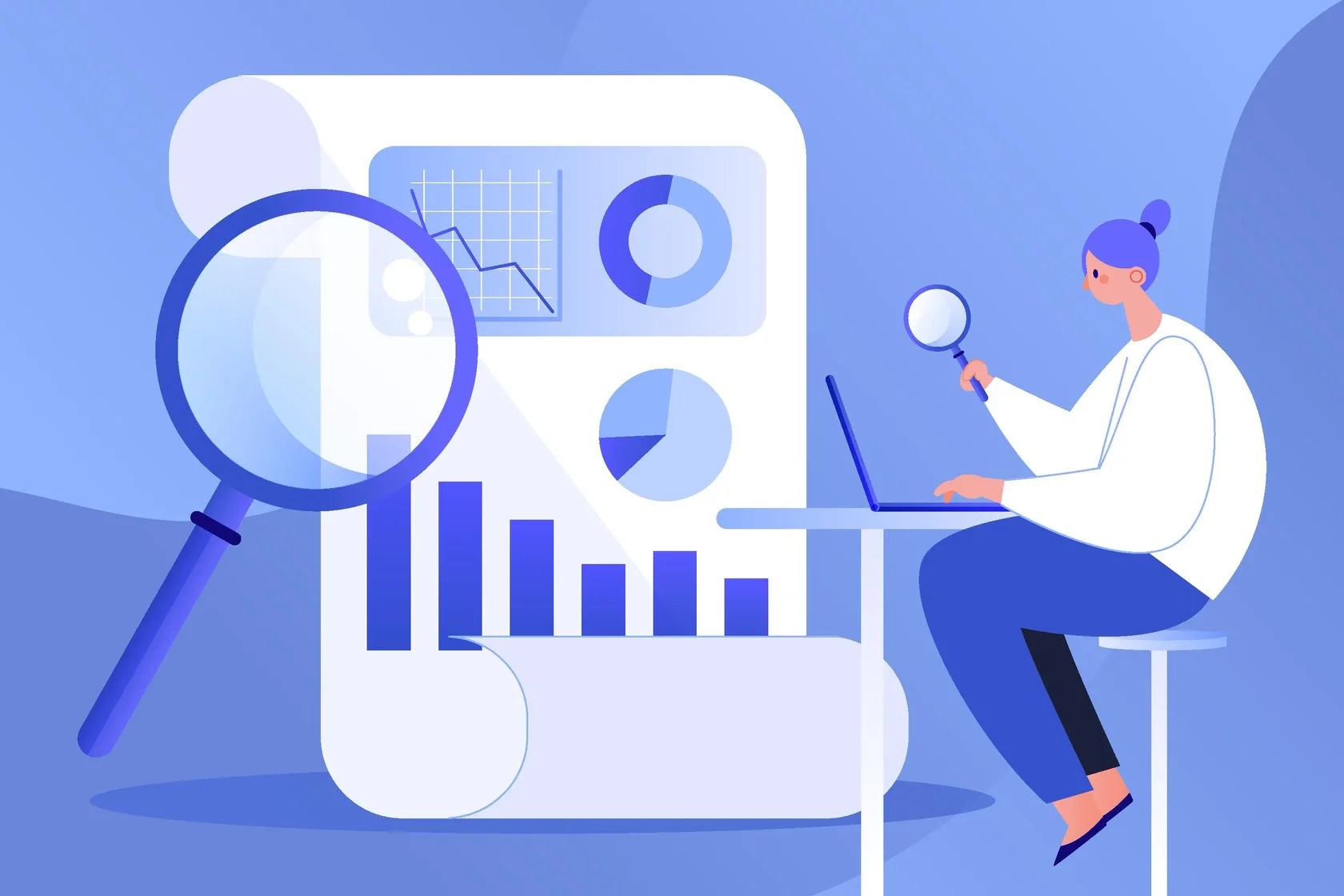 Нарисованная от руки кредитная оценка