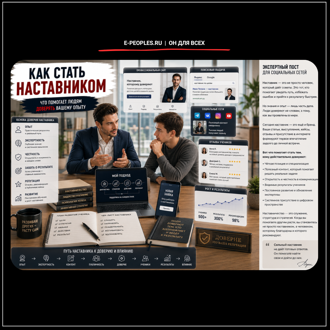 Как стать наставником