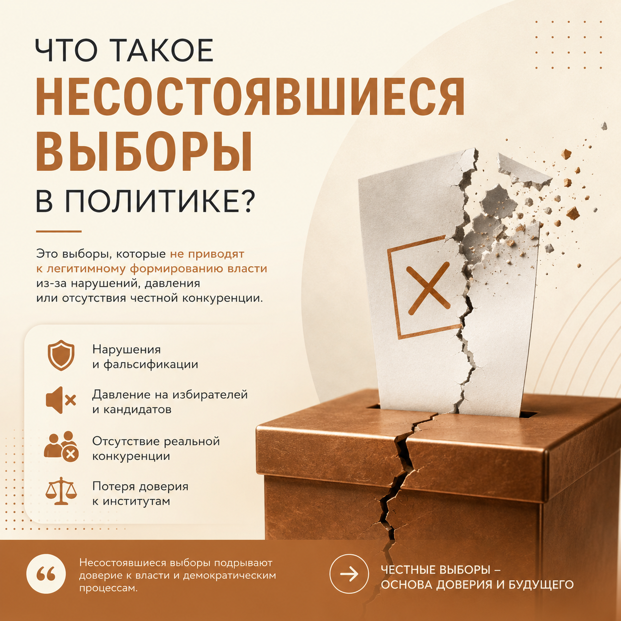 Выборы несостоявшиеся