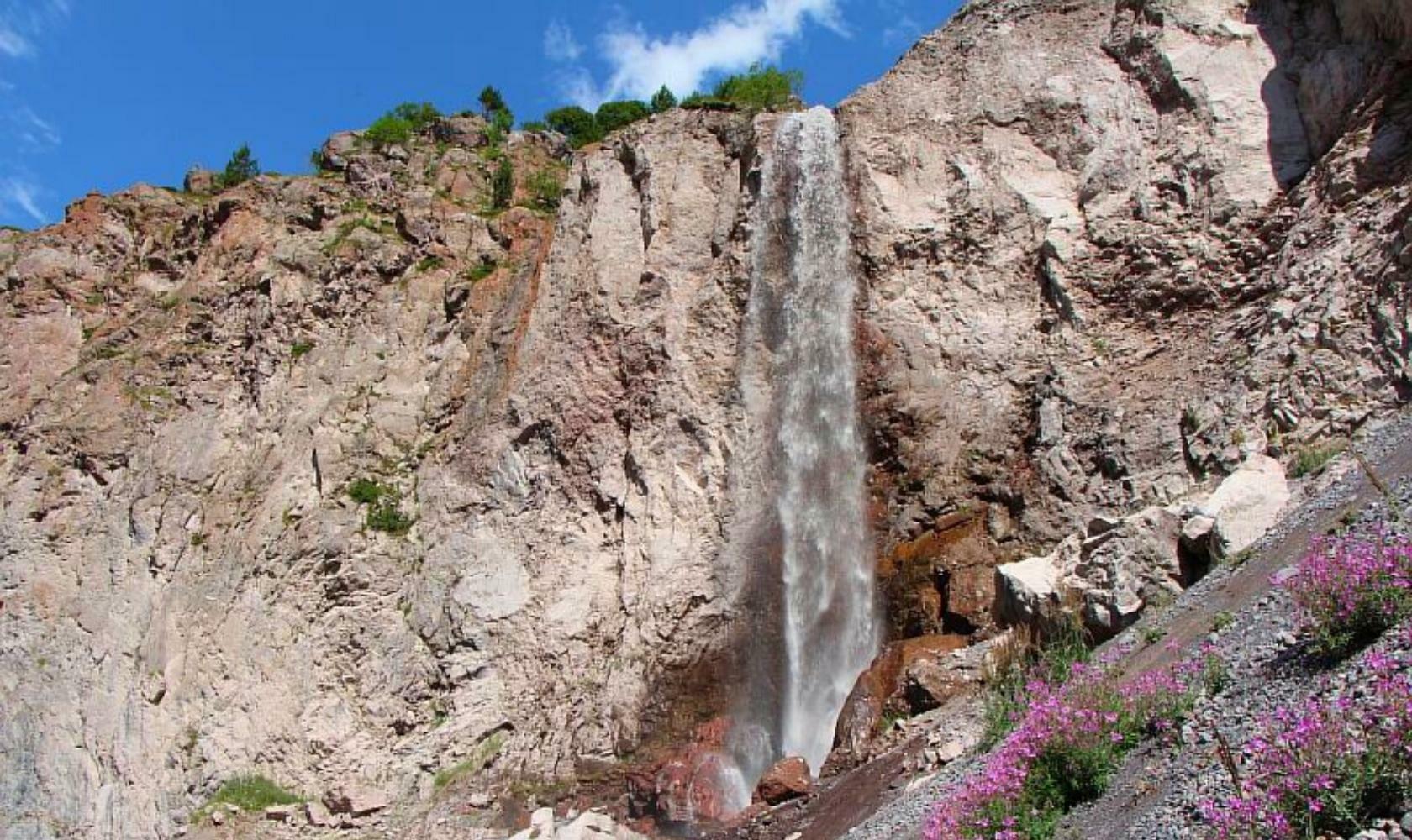 Эльбрус водопад Азау