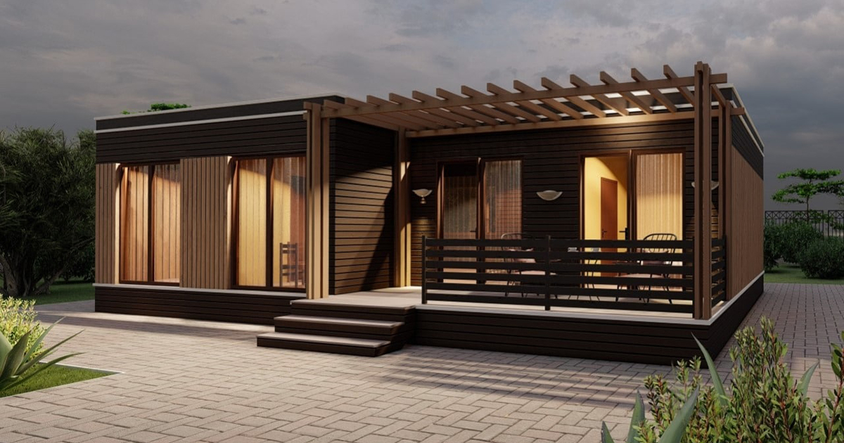 Бытовка с панорамными окнами. Современный модульный дом. Модульный домик. Домик на воде из контейнера. Модульные дома в крыму под ключ.