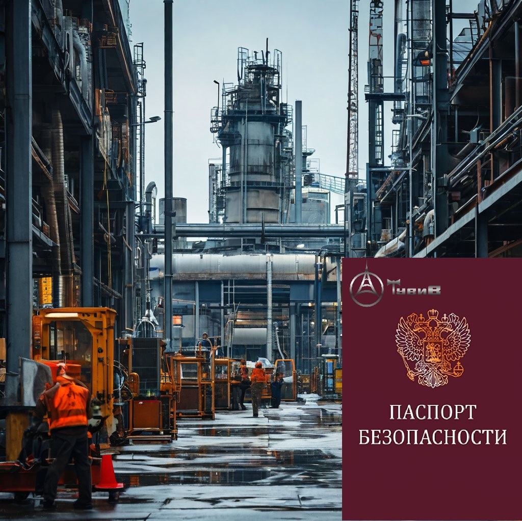 Обложка, отражающая российскую нефтегазовую промышленность, с графическими элементами и значимыми символами
