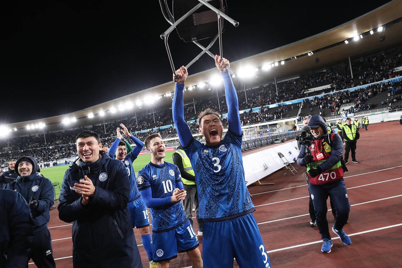 Сборная Казахстана по футболу одержала победу над командой Финляндии