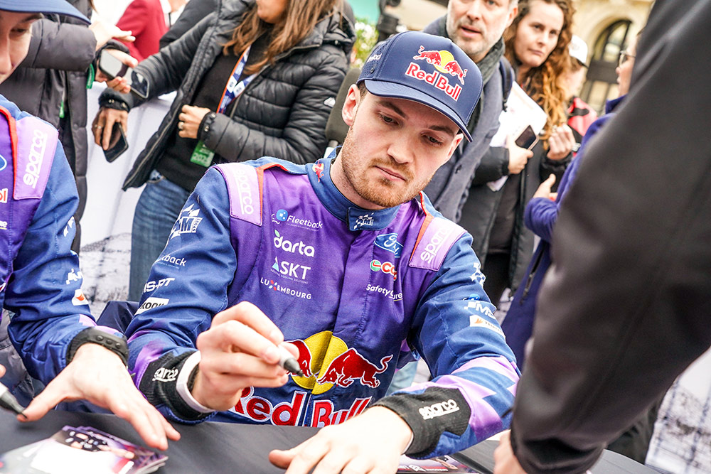 Гонщик M-Sport Грегуар Мюнстер, ралли Монте-Карло 2025