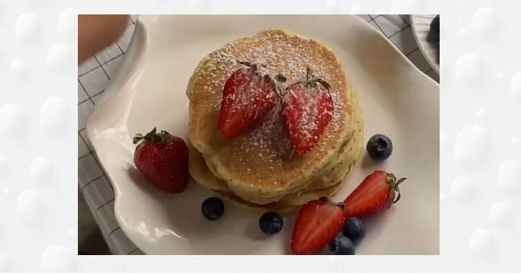 Приготовление апельсиновых оладий на кефире с маком: шаг 5