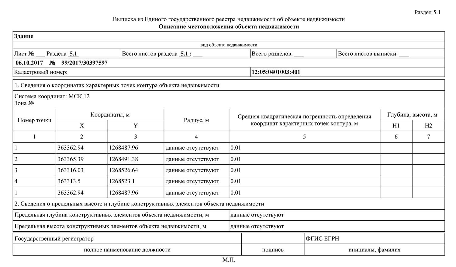 Бесплатная кадастровая выписка о стоимости