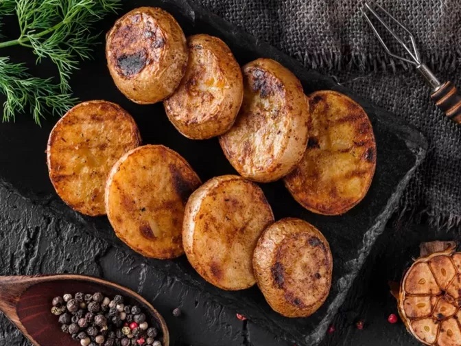 Картофель на углях