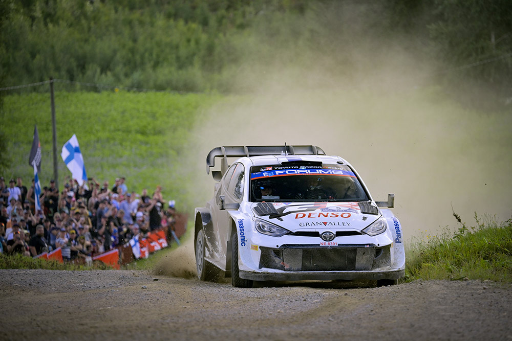 Сами Паяри и Энни Мялкёнен, Toyota GR Yaris Rally1, ралли Финляндия 2024