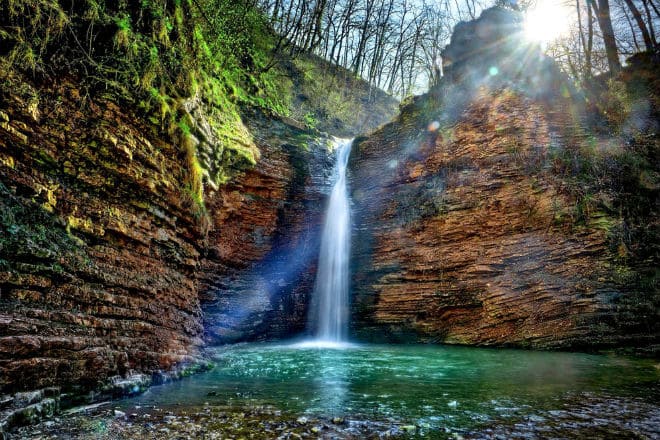 Сахрайские водопады адыгея фото