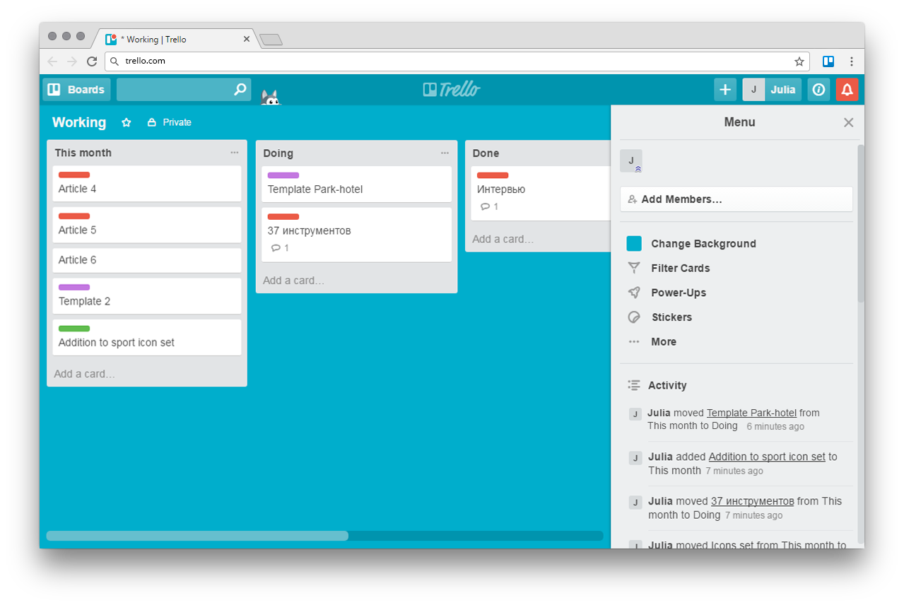 Gpo trello. Trello доска. Программа Trello. Trello карточка. Заметки приложения Trello.