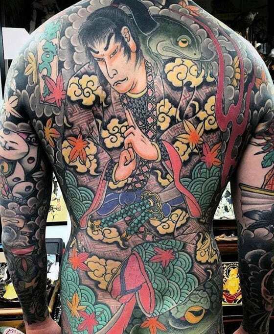 Фауна. Значение основных изображений в японской татуировке.