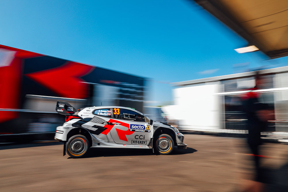 Элфин Эванс, Toyota GR Yaris Rally1, ралли Финляндия 2025