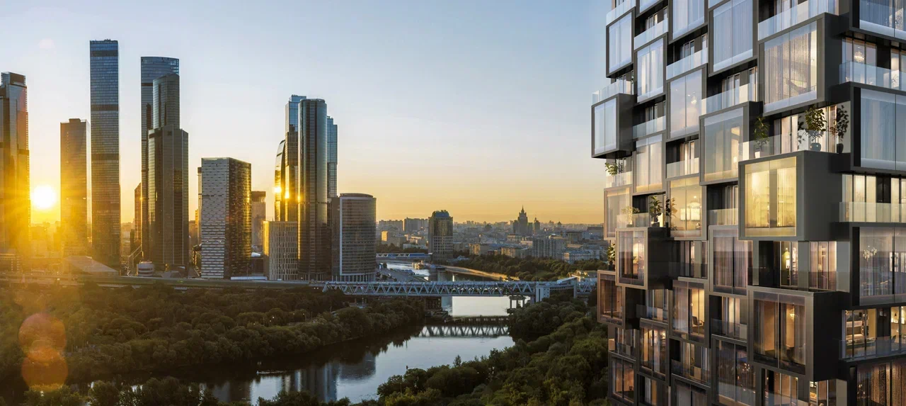 Башни Lazur, Amber Tower и Brilliant