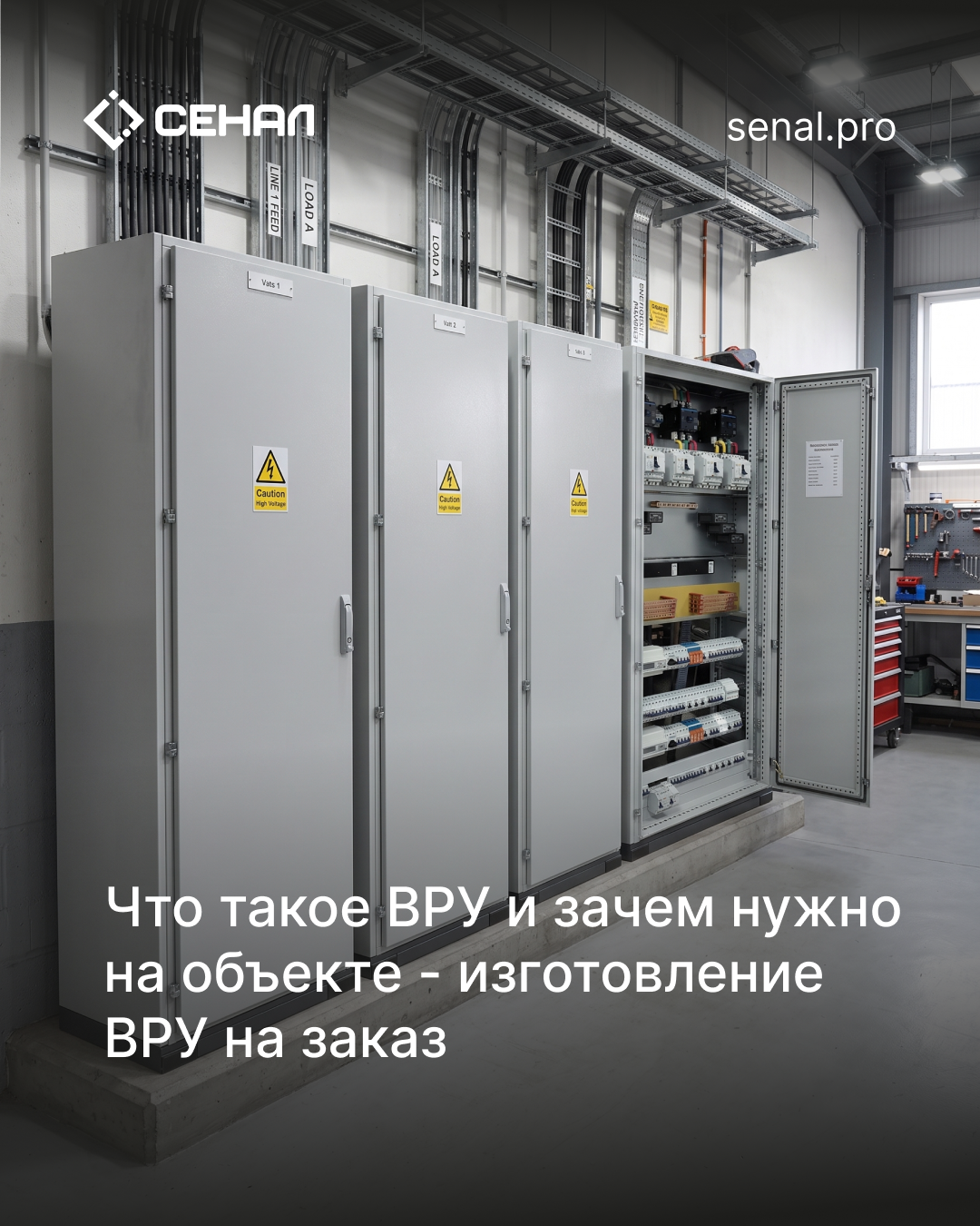 Вводно-распределительное устройство (ВРУ) в сборе — производство СЕНАЛ, Красноярск