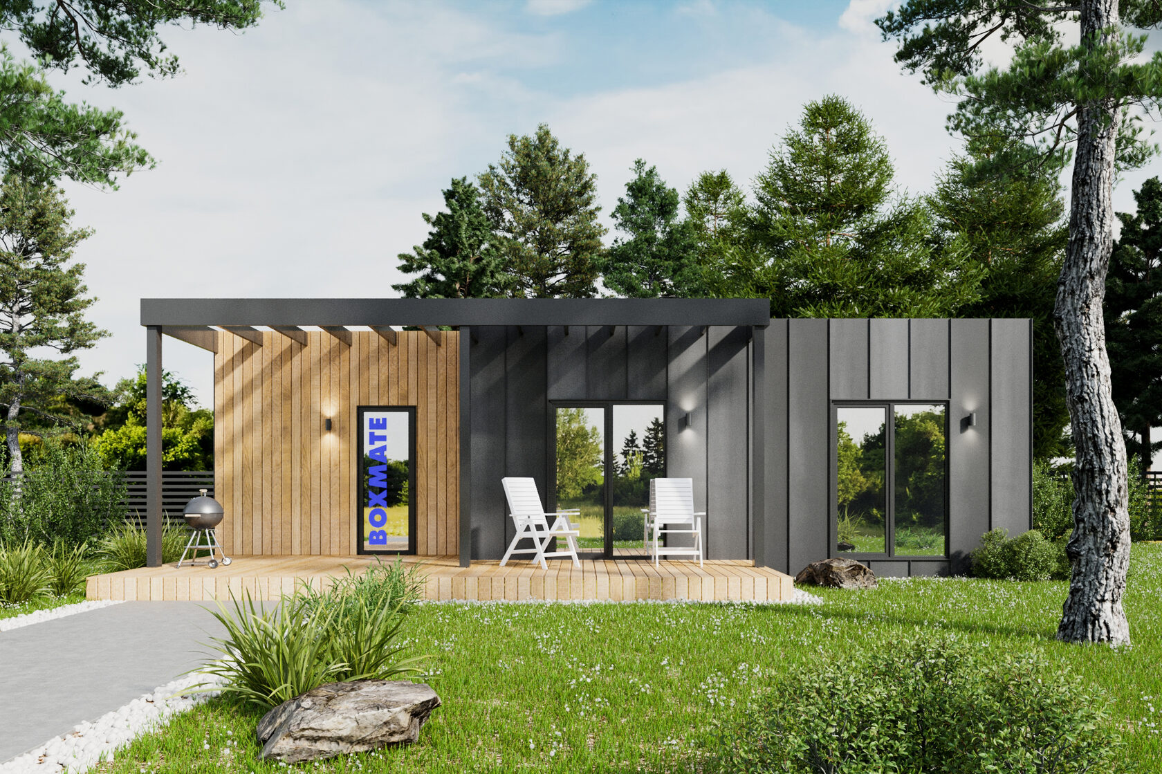 Модульные дома 3 комнаты в Новороссийска Модульные дома 3 комнаты в Новороссийска