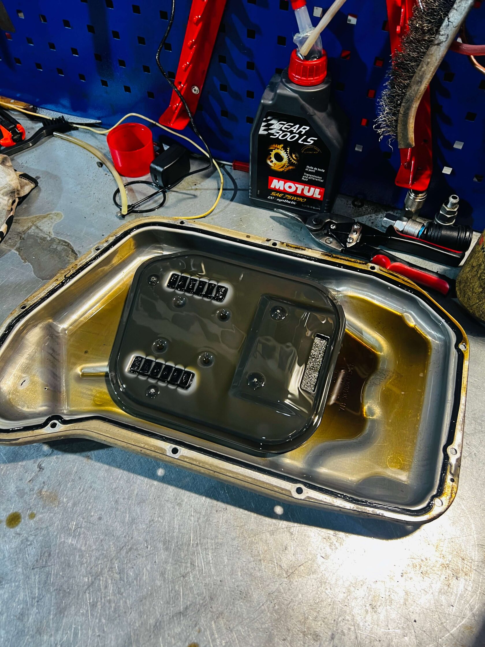 Проверка магнитов поддона ZF