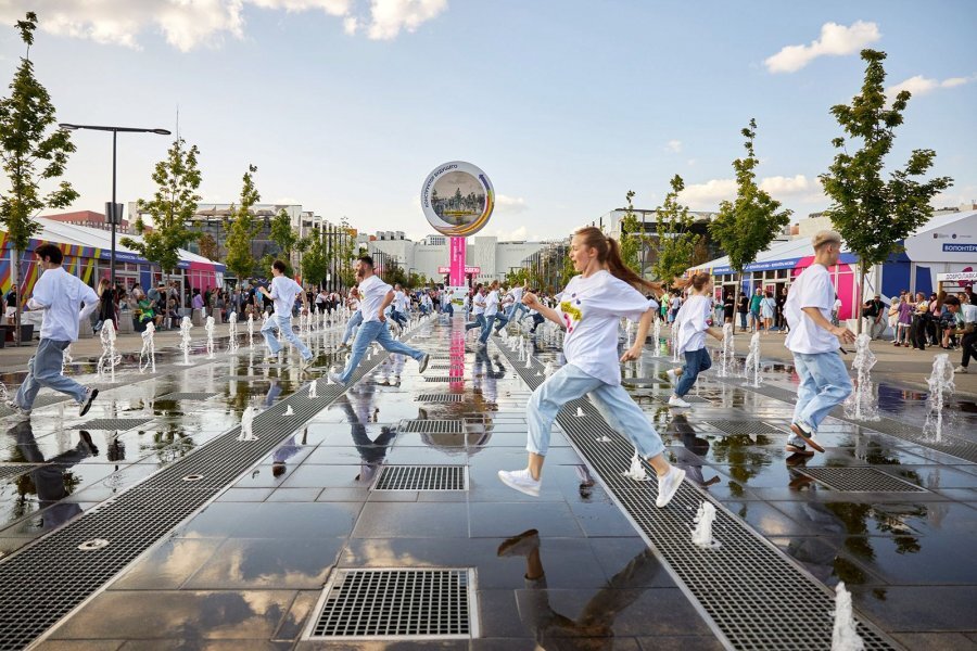  макет Москвы ВДНХ День молодёжи