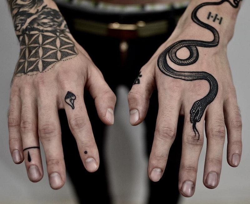 Татуировки на пальцах - особенности и их значение | уральские-газоны.рф | Дзен
