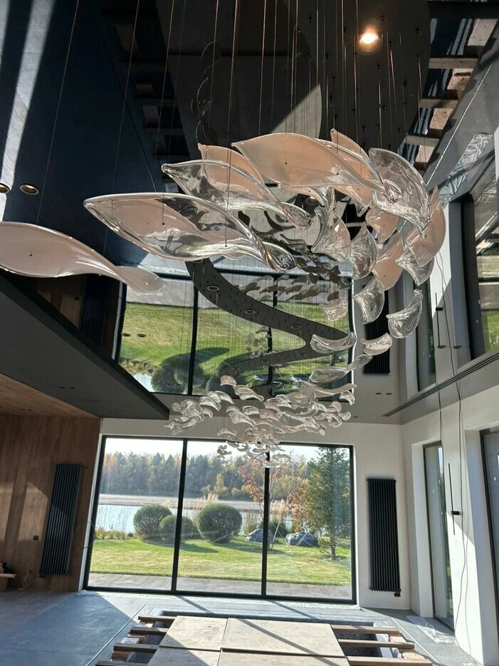 Художественные световые инсталляции GLASSBURG на заказ в СПб