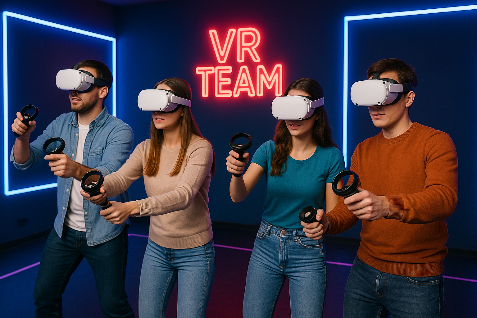VR клуб в Москве для компании - современный центр виртуальной реальности с командными играми и корпоративными мероприятиями