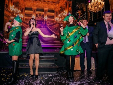 Заказать зимний корпоратив для строительной компании 