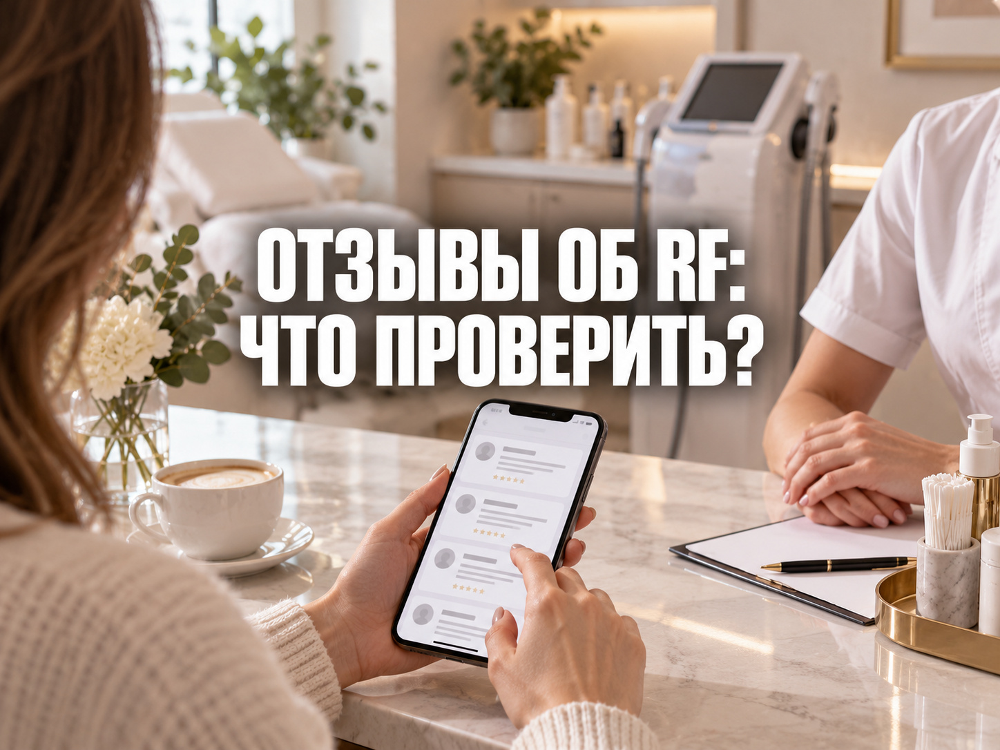 Иллюстрация к статье: Что учитывать в отзывах об RF-лифтинге в Екатеринбурге?