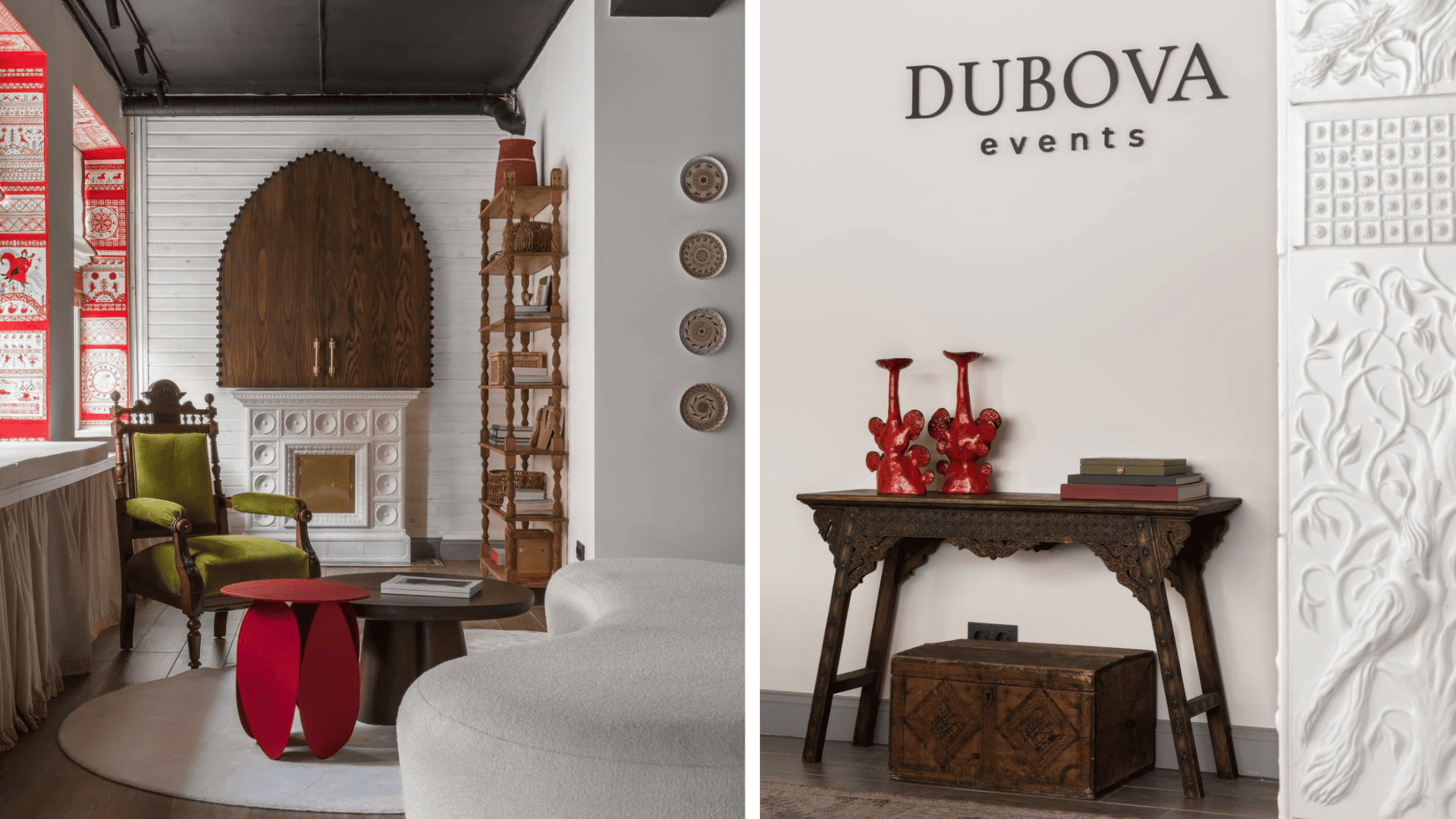 Blique Interiors, интерьер в русском стиле, Дарья Соболева, Андрей Ремнев, русский стиль в интерьере, русские дизайнеры