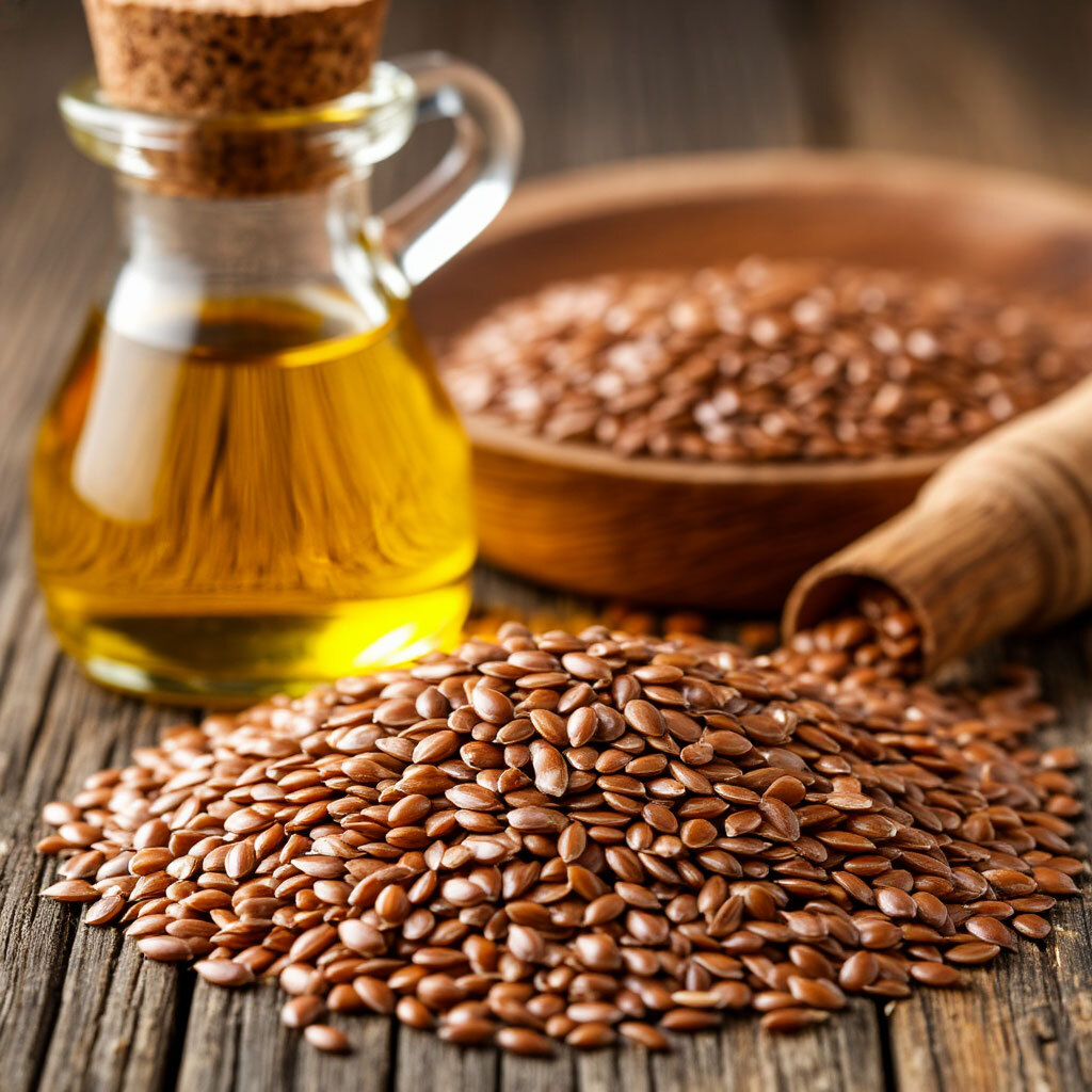 Семена льна