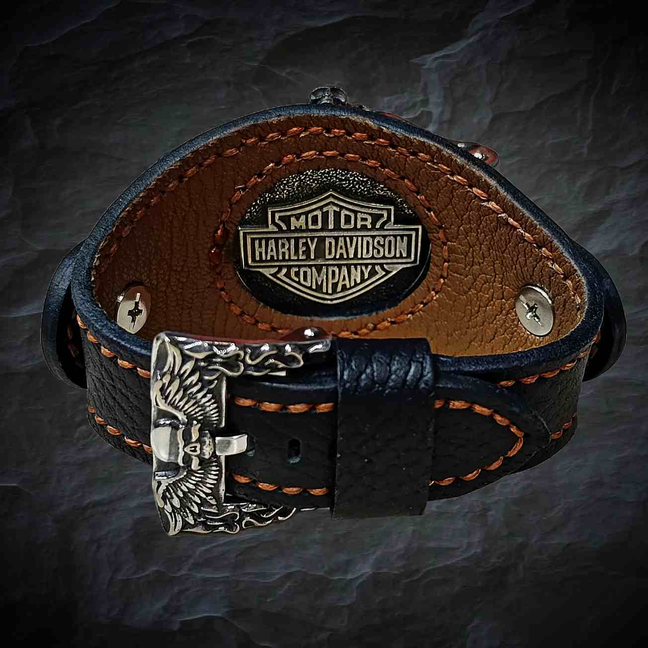 Моточасы, часы для байкера, часы Harley-Davidson