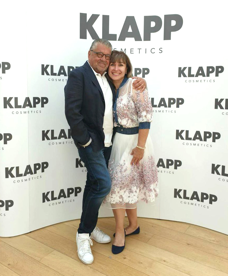 С основателем немецкого косметического бренда KLAPP Герхардом Клаппом