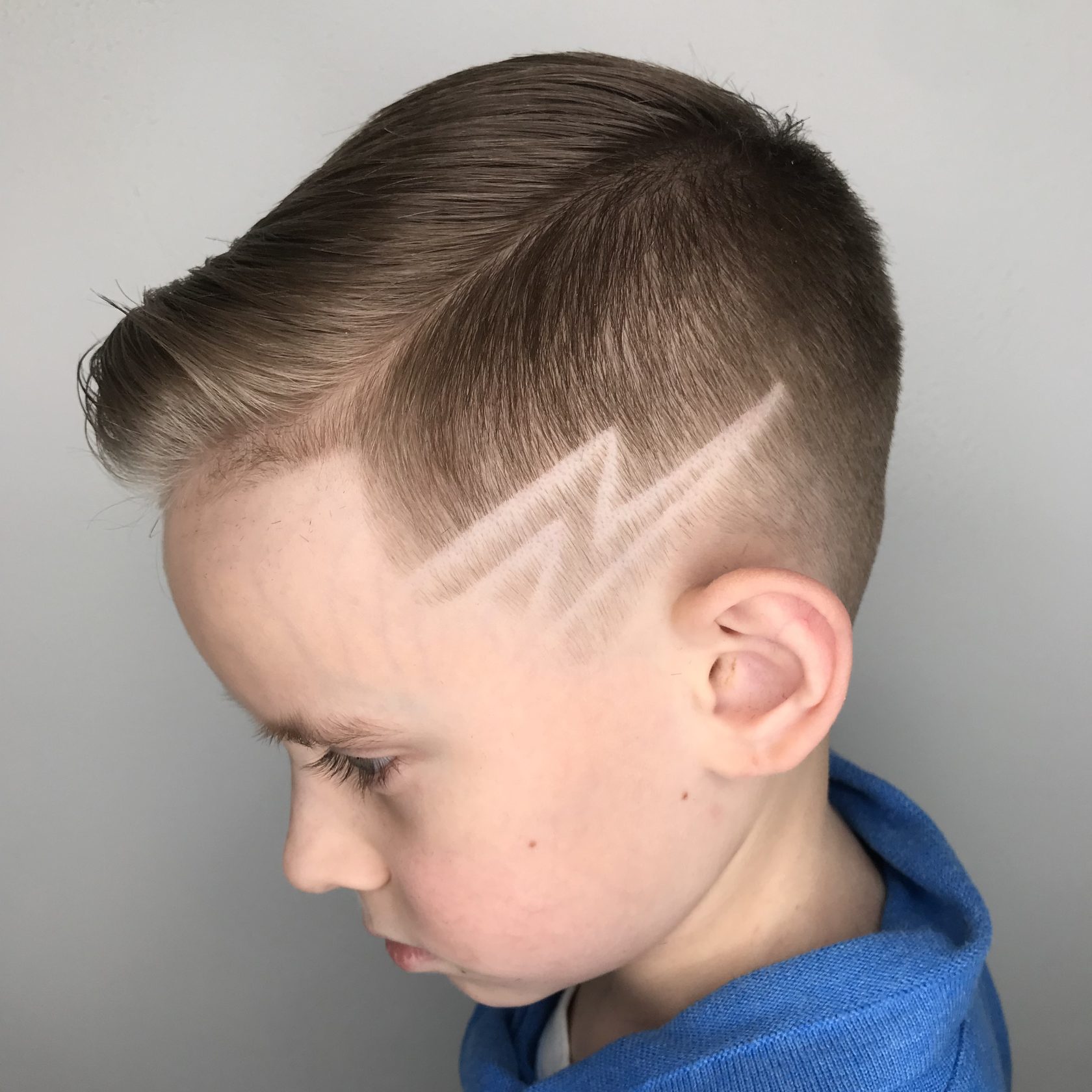 Детская стрижка в мужской парикмахерской