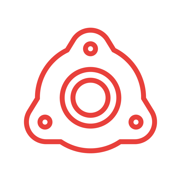 Резинометаллические детали DAR