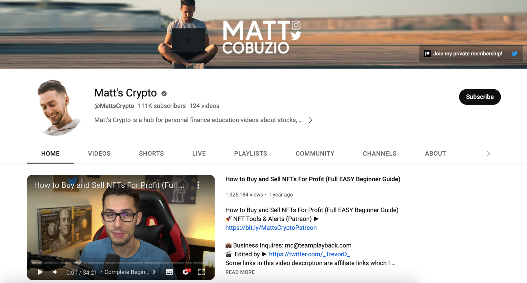 Matt's Crypto