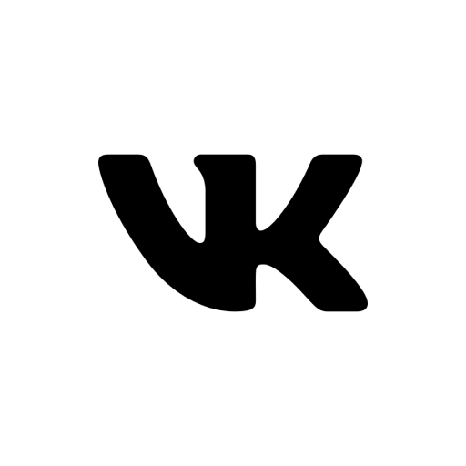VK icon in white background