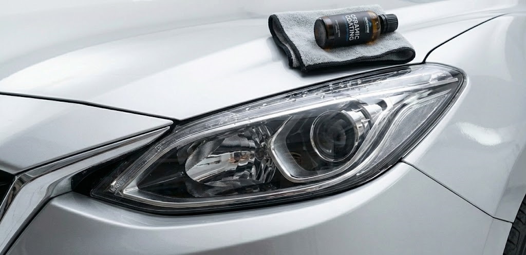 Фара под защитой