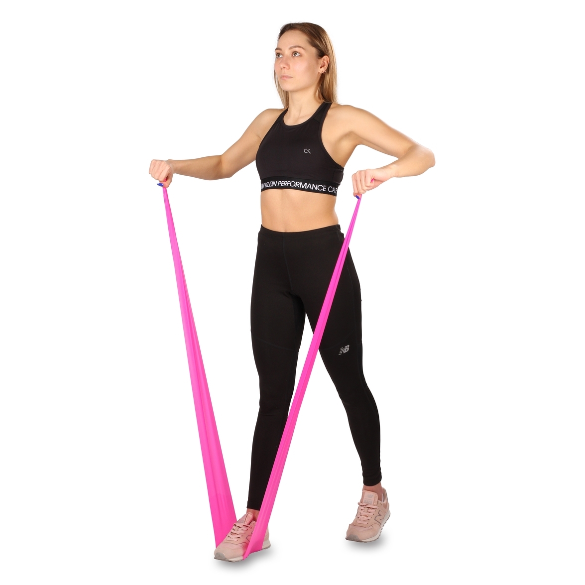 эспандер ленточный для кросс-тренинга starfit es-803 1-10 кг, 208х0,64 см. эспандер лента эластичная. эспандер резин. эспандер ленточный. 64 см.