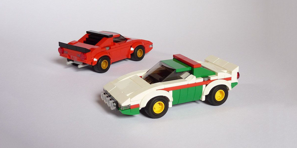 LEGO самоделка: Lancia Stratos HF (рис. 1)