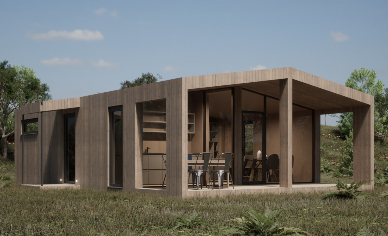 Модульный дом в Ейск экономичный