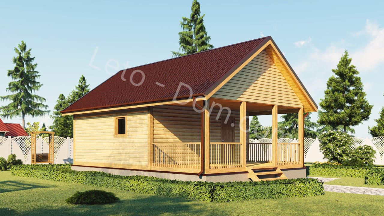 дом из бруса